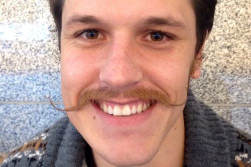 Guy with moustache